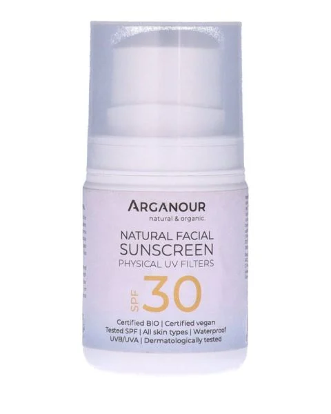 Arganour Natural & Organic Facial Sunscreen SPF 30