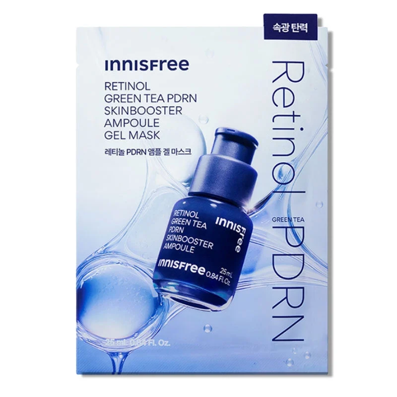 Maschera gel in fiala al tè verde PDRN Skinbooster al retinolo 25 ml (1 maschera)