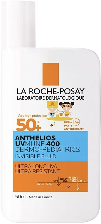 Fluido solare per bambini SPF50+