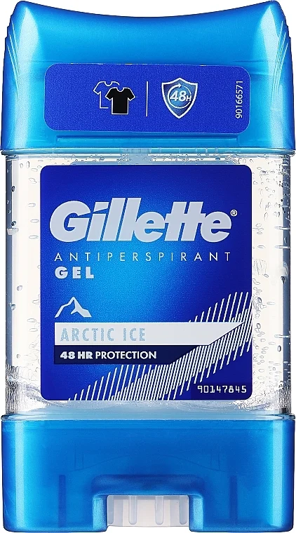 Antitraspirante gel uomo