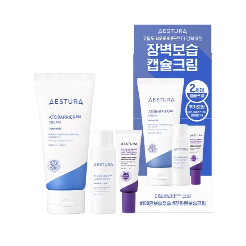 Set speciale AtoBarrier 365 Crema (+ Essenza Idratante 25ml + Siero 7ml)