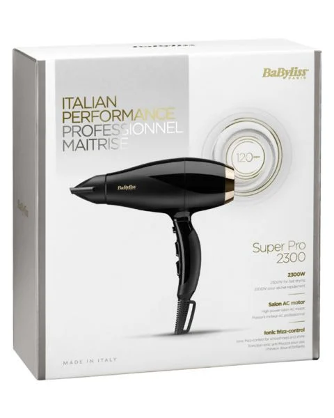 Babyliss Hårtørrer Super Pro 2300 6714E