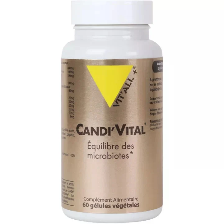 Vit'All+ Candi'Vital Equilibrio dei microbioti 60 Capsule