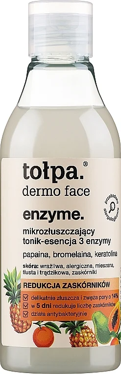 Essenza-tonico microesfoliante, 3 enzimi