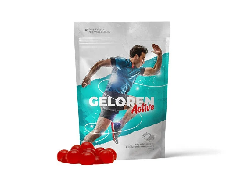 Geloren Geloren ACTIVE Nutrizione articolare al gusto di arancia 90 pezzi