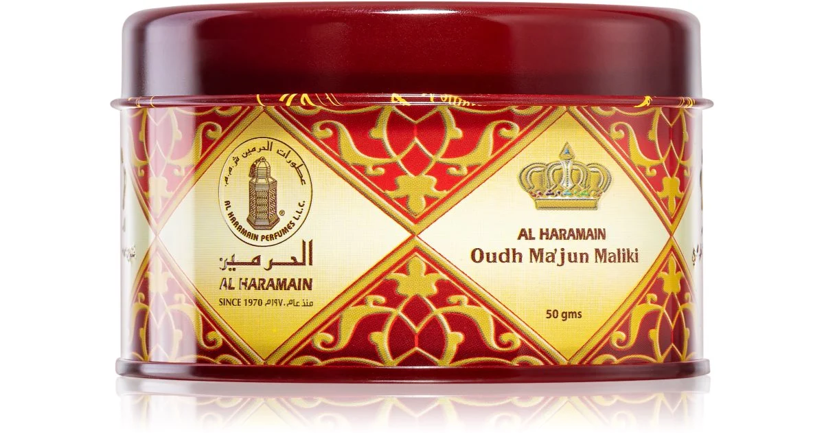 Al Haramain Oudh Ma'Jun Maliki incenso 50 g