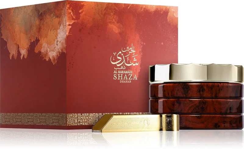 Al Haramain Shaza Dhahab Oudh Ma'al Attar incenso 75 g