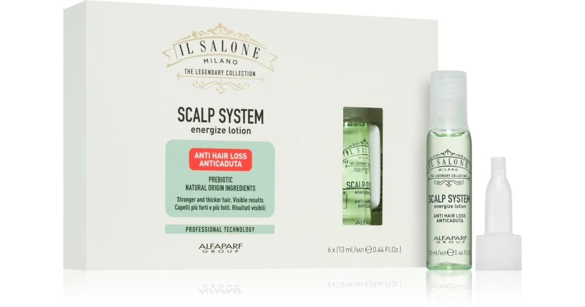Alfaparf Milano Il Salone Milano Scalp System siero energizzante anti-caduta dei capelli 6x13 ml