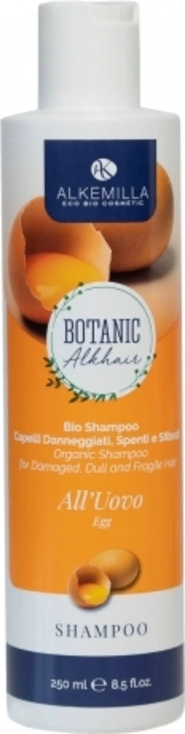 Alkemilla eco bio cosmetic Shampoo all'Uovo 250 ml