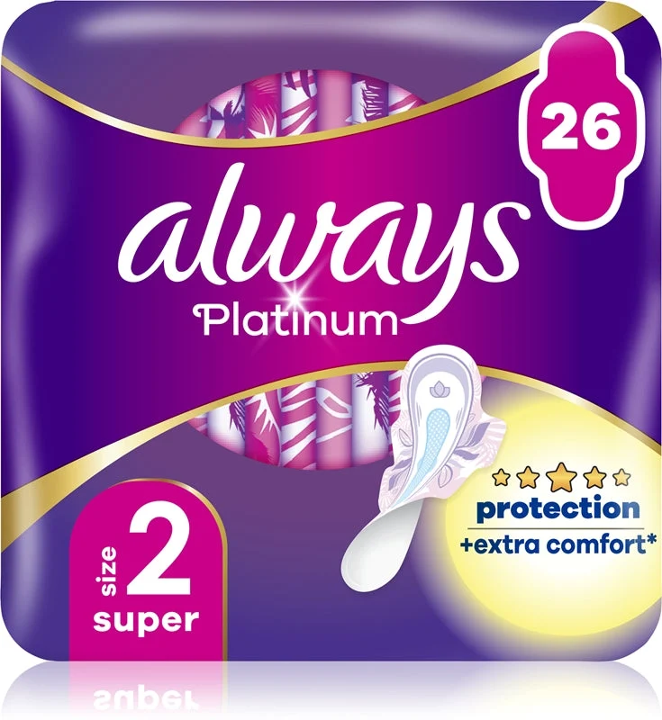 Always Platinum Super Size 2 assorbenti 26 pezzi