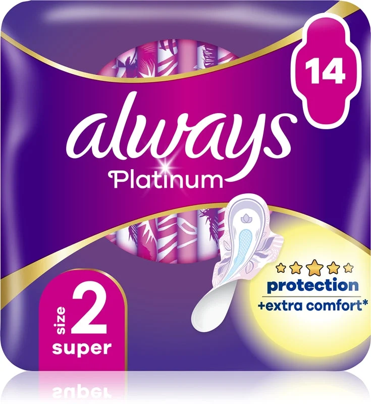 Always Platinum Super Size 2 assorbenti 14 pz