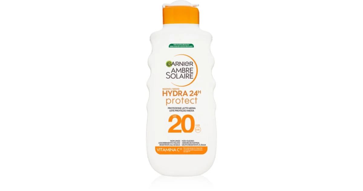 Garnier Ambre Solaire Hydra Protect latte abbronzante SPF 20 175 ml