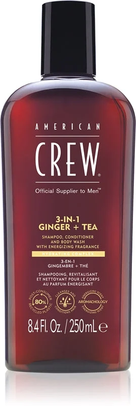 American Crew 3 in 1 Zenzero + Tè 250 ml