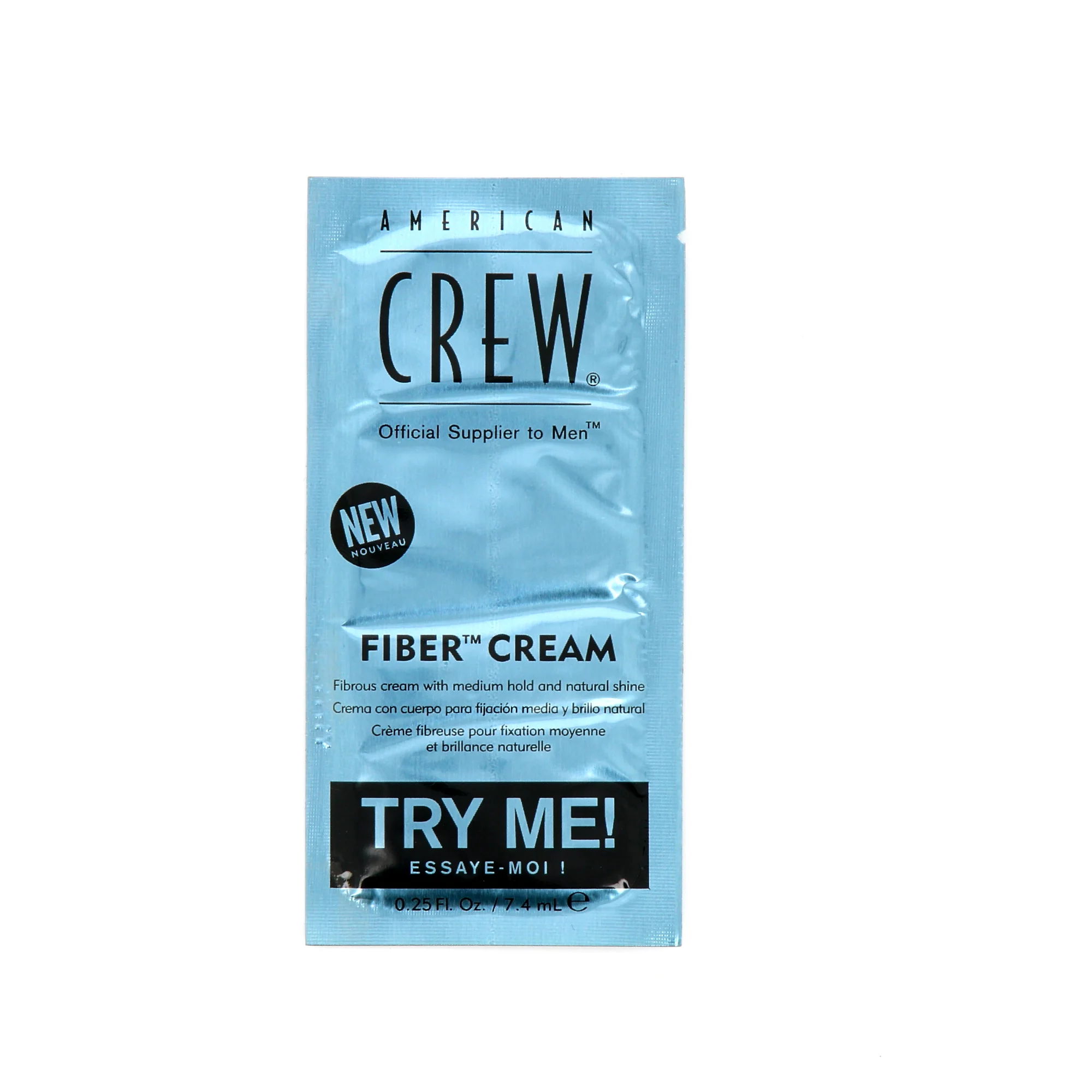 American Crew, Fiber Cream, Glicerina, Crema Acconciatura, Tenuta Media, 7,4 ml