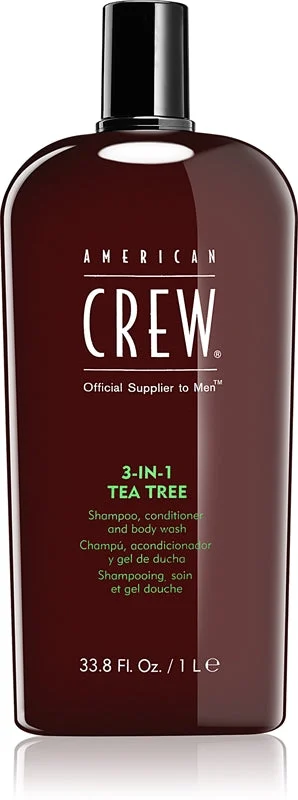 Shampoo con Tea Tree 3in1 (shampoo, balsamo e bagnoschiuma) - Volume: 1000 ml