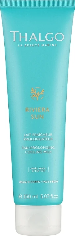 Latte rinfrescante per prolungare l'abbronzatura