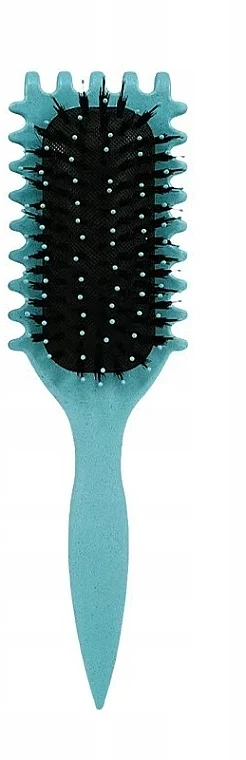 Spazzola per capelli ricci, verde