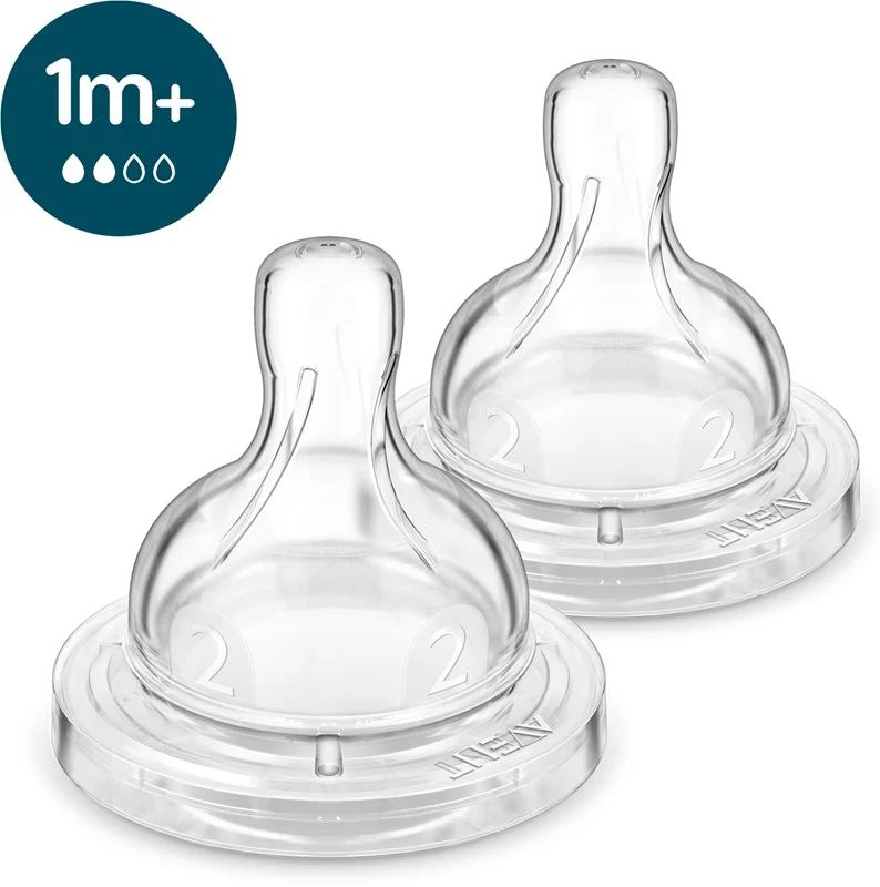 Philips Avent Anti-colic SCY762/02 tettarella per biberon anti-colic 1 m+ Slow Flow 2 pezzi