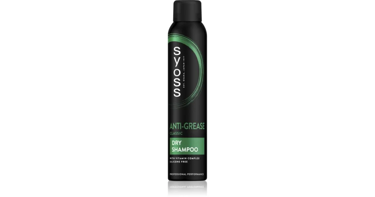 Syoss Anti Grease shampoo secco per capelli che si ungono rapidamente 200 ml