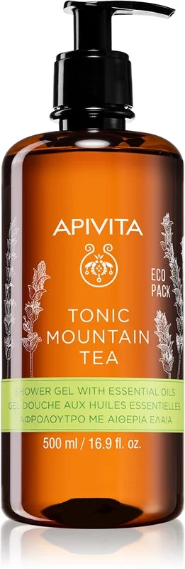 Apivita Tonic Mountain Tea Gel doccia 500 ml