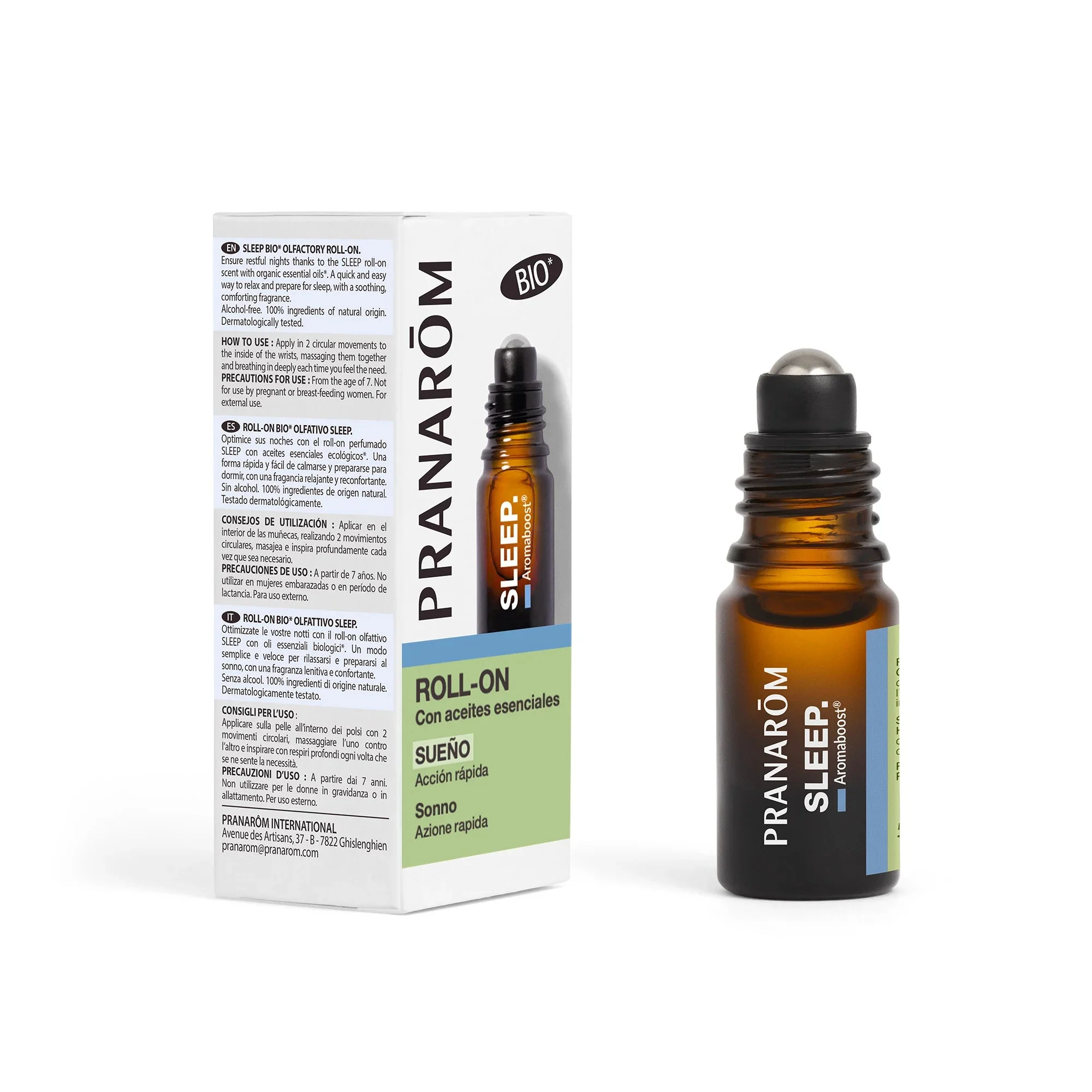 Pranarôm Aromaboost Roll-On Sonno Bio 5ml