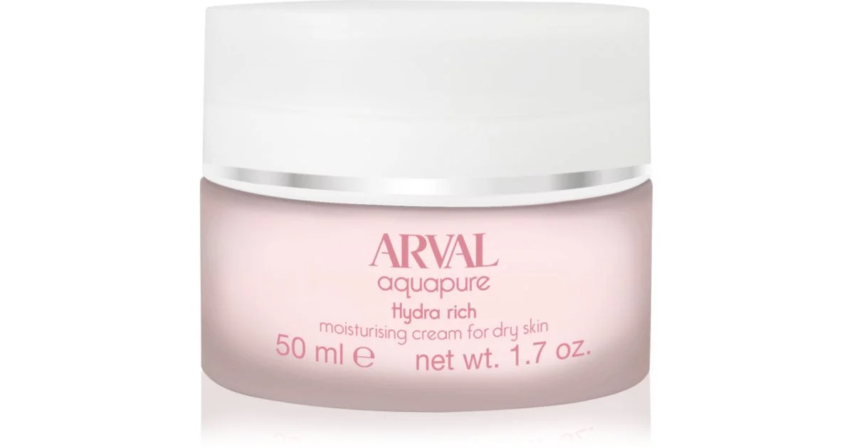 Arval Aquapure crema idratante per pelli secche 50 ml