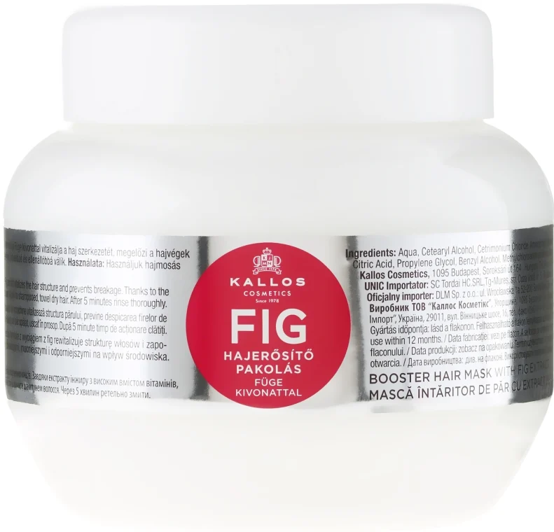 Maschera per capelli con complesso vitaminico