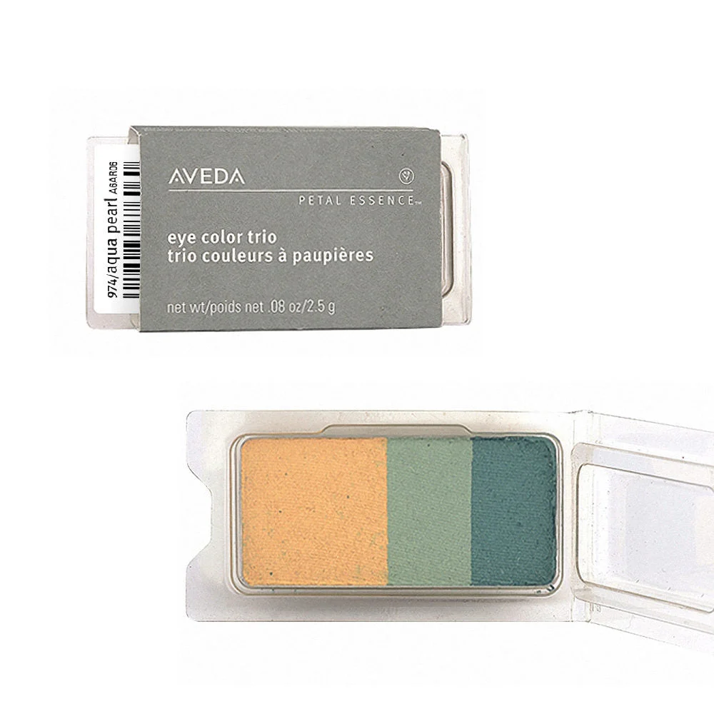 Aveda Petal Essence Natural Shining Ombretto in polvere 974 Aqua Pearl 2,5 g