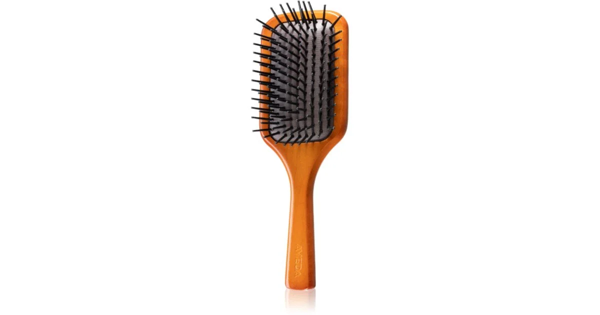Aveda Spazzola con paletta in legno Mini