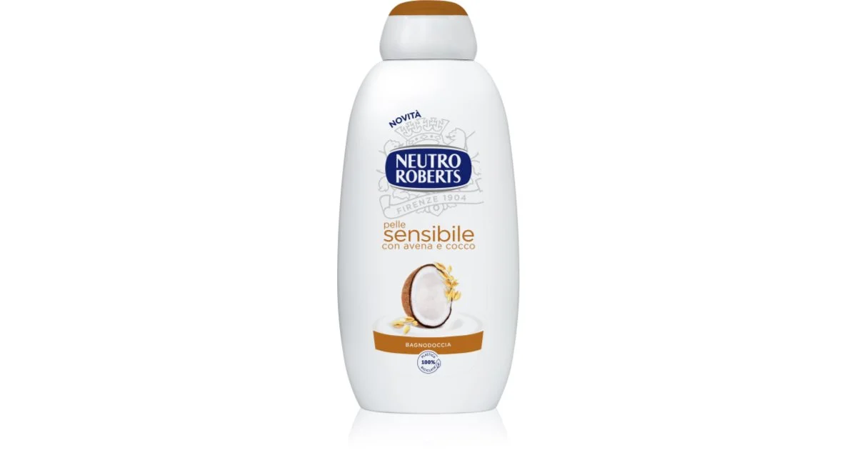 Neutro Roberts Avena e Cocco gel doccia effetto nutriente 600 ml