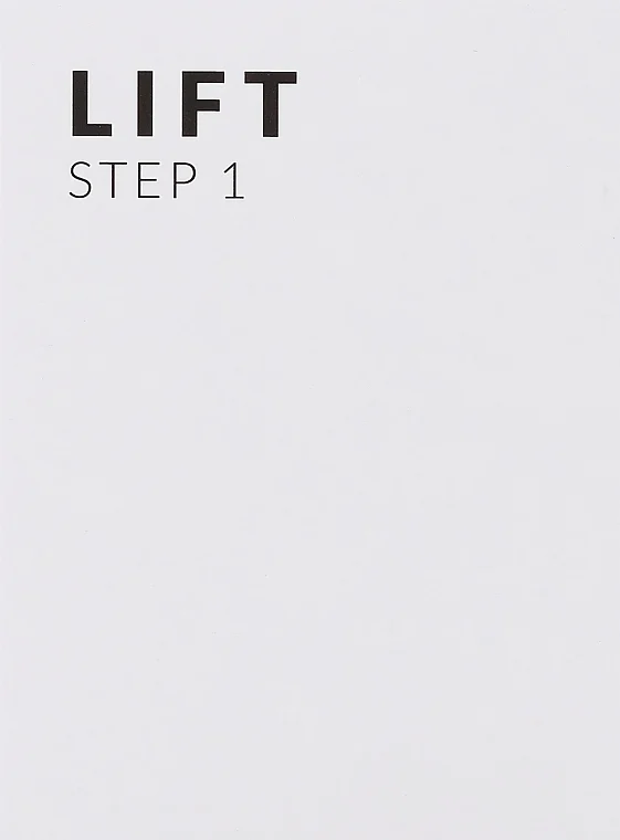 Nanolash Lift Step 1