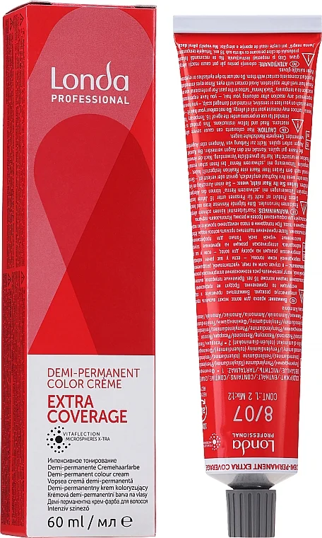 Crema colorante per capelli, semipermanente