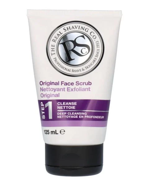 The Real Shaving Co Original Face Scrub Step 1