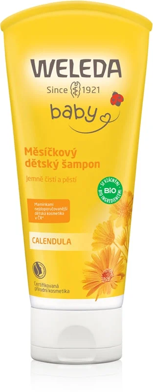 Weleda Baby and Child shampoo e doccia gel per bambini calendula 200 ml