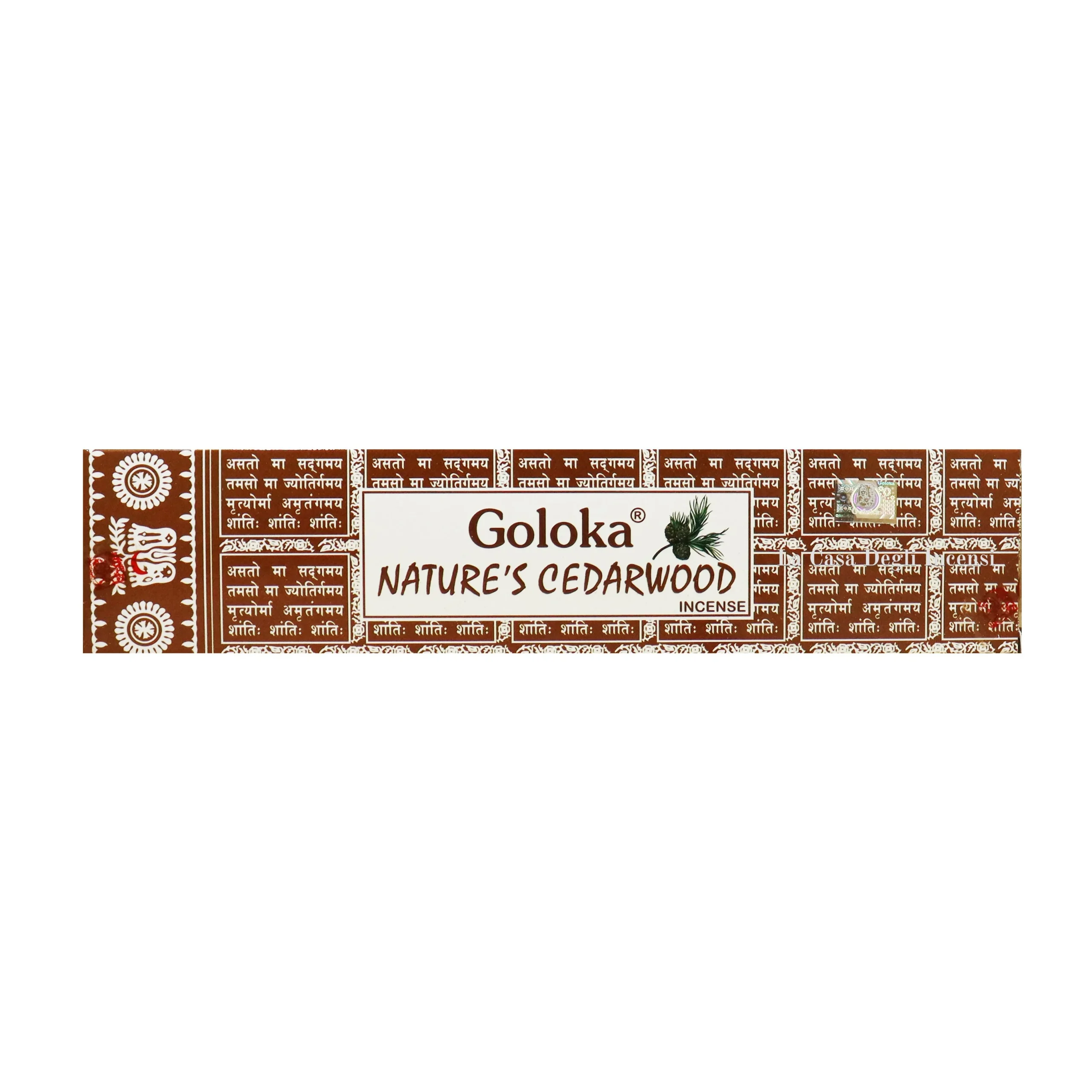 Legno di Cedro - Bastoncini di incenso Goloka - 15g
