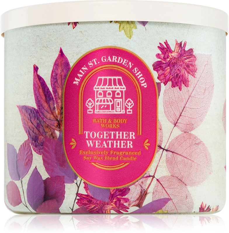Bath & Body Works Together Weather candela profumata 411 g