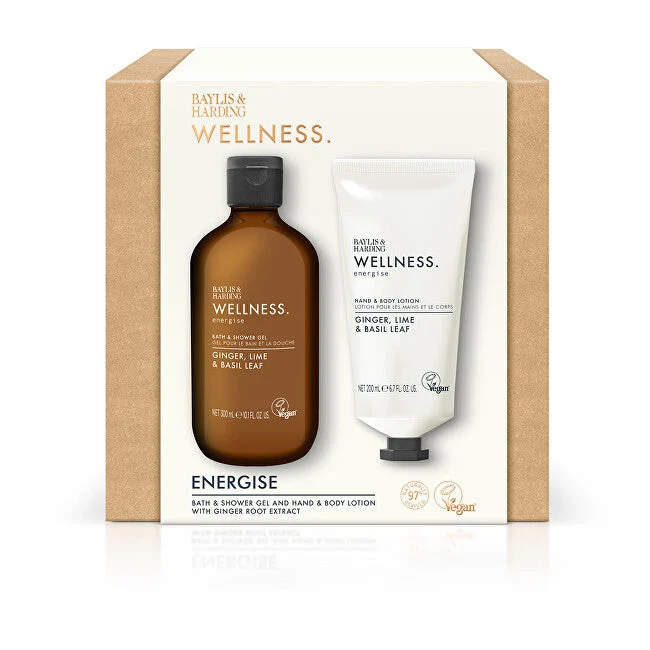 Baylis & harding Set regalo per la cura del corpo Zenzero, limone e basilico 2 pezzi