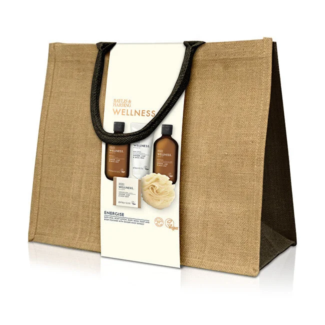 Baylis & harding Set regalo per la cura del corpo in un sacchetto Zenzero, limone e basilico 5 pezzi
