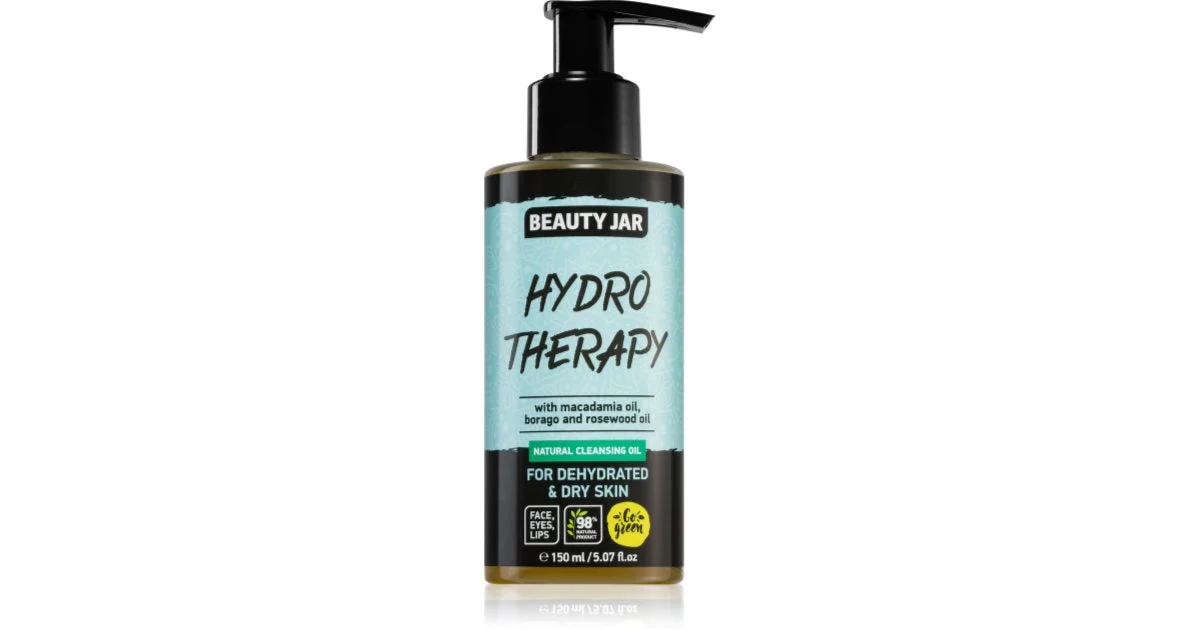 Beauty Jar Hydro Therapy Olio Detergente Nutriente Per Pelli Disidratate E Secche 150 Ml