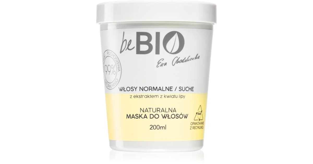 Bebio R Maschera Rigenerante Per Capelli Normali E Secchi 200 Ml