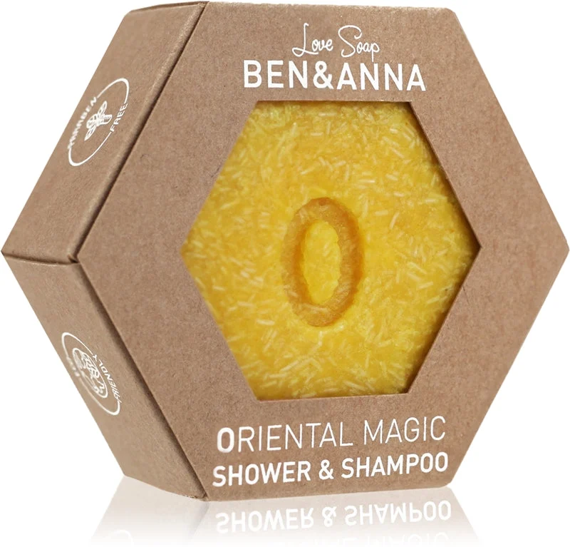 Ben&Anna Love Shampoo Solido E Gel Doccia 2 In 1 Oriental Magic 60 G