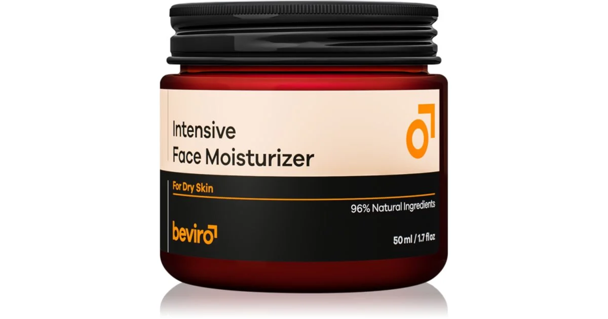 Beviro Intensive Crema Viso Idratante Per Uomo 50 Ml