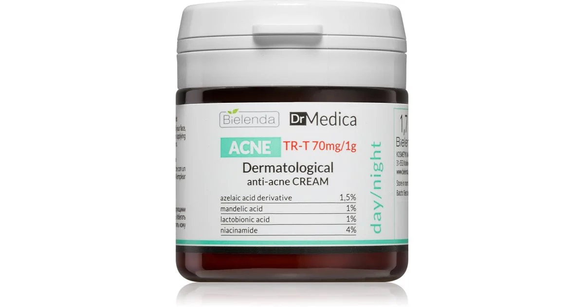Bielenda Dr Medica Acne crema viso per pelli grasse con tendenza all'acne 50 ml