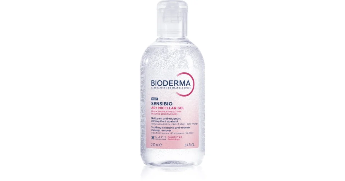 Bioderma Sensibio AR+ gel micellare detergente per pelli sensibili con tendenza all'arrossamento 250 ml