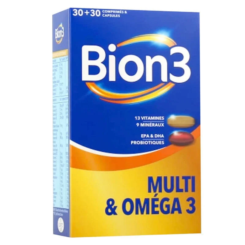 Bion3 Multi & Omega 3 30 compresse + 30 capsule