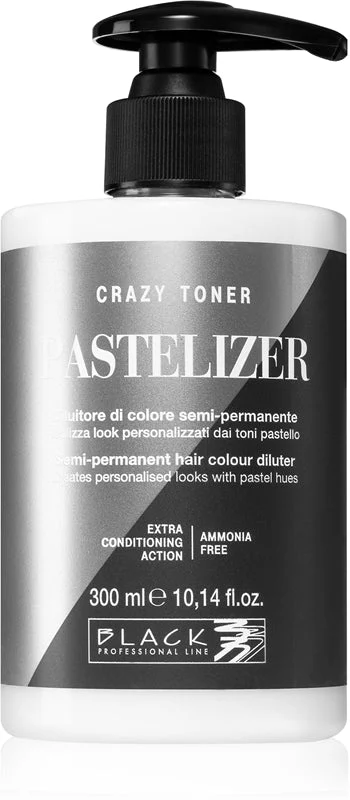 Black Professional Line Crazy Toner tinta per capelli Pastelizer 300 ml
