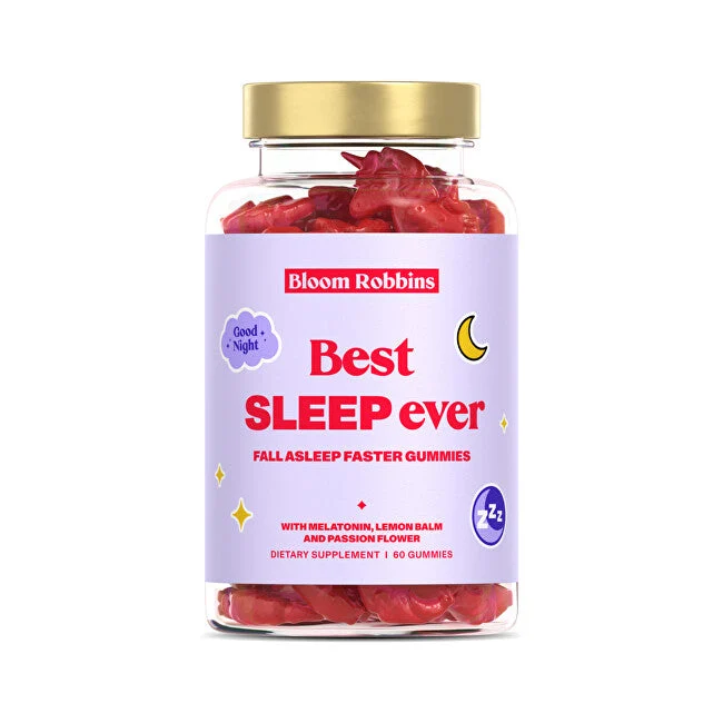 Bloom Robbins Best sleep ever caramelle gommose per favorire il sonno 60 pezzi