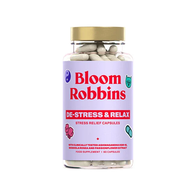 Bloom robbins De-Stress & Relax - vitamine antistress 60 capsule