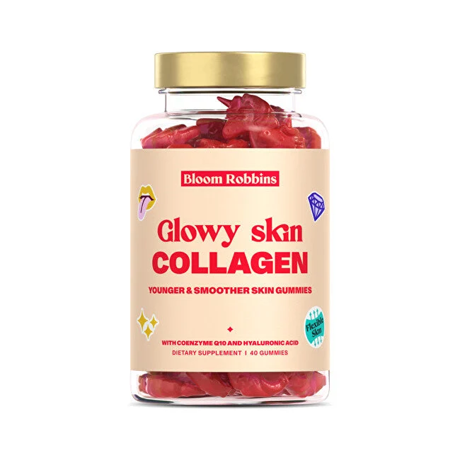Bloom Robbins Glowy Skin Collagen - caramelle gommose per una pelle luminosa 40 pezzi
