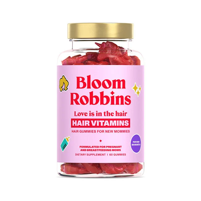 Bloom Robbins Love is in the hair - caramelle gommose per capelli sani per mamme 60 pezzi